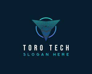 Modern Tech Finance logo design