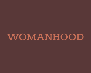 Masculine Traditional Type Logo