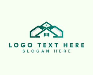 Roofing - Realty Home Repair Roofing logo design