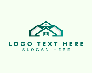 Realty - Realty Home Repair Roofing logo design