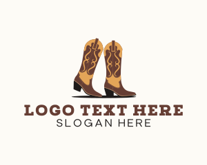 Rodeo Cowboy Boots Logo