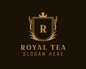 Royal Crown Shield  logo design