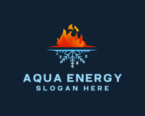 Fire Ice Energy logo design