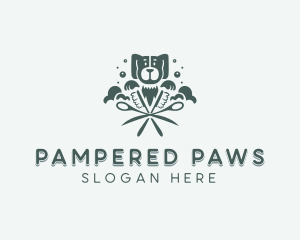 Grooming - Dog Pet Grooming logo design