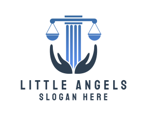 Legal Pillar Hands  Logo