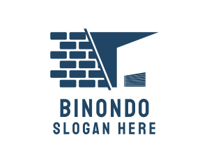 Barn - Brick Storage Building logo design