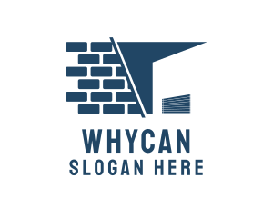 Stockroom - Brick Storage Building logo design
