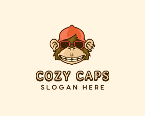 Cool Fashion Monkey logo design