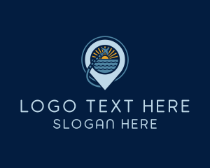 Tourism - Plane Travel Tourism logo design