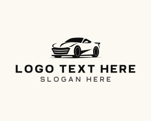 Racer - Car Sedan Automotive logo design