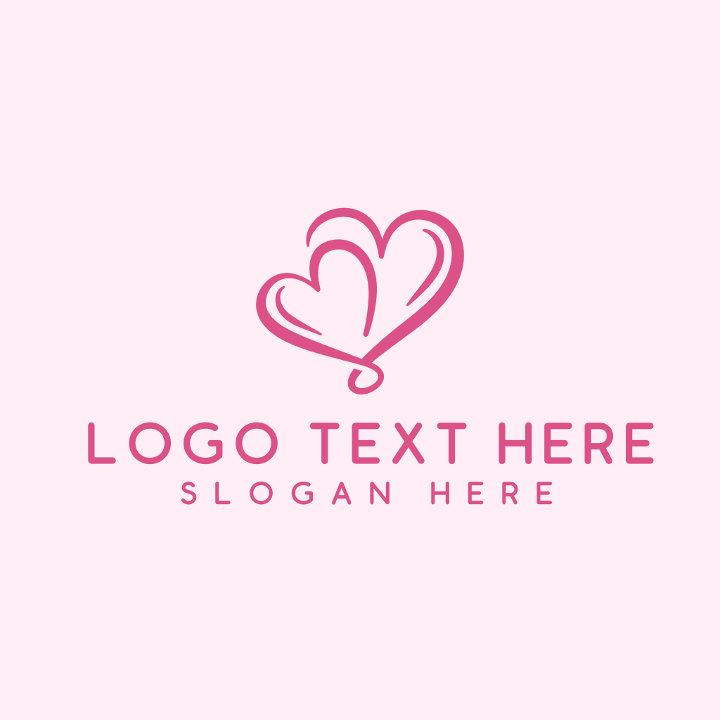 Heart Couple Romance Logo | BrandCrowd Logo Maker