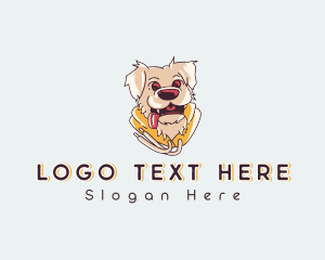 Sweater - Happy Dog Hoodie logo design