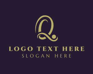 Luxury Artisan Brand Letter Q logo design