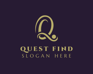 Luxury Artisan Brand Letter Q logo design