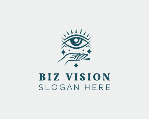 Mystical Eye Hand logo design