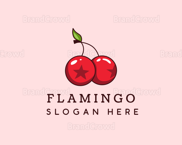 Erotic Cherry Boobs Logo