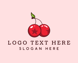 Genitals - Erotic Cherry Boobs logo design