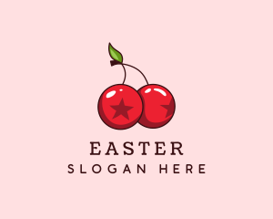 Erotic Cherry Boobs Logo