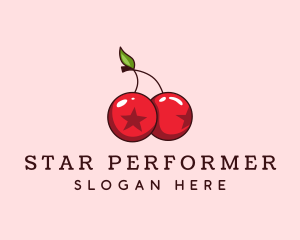 Entertainer - Erotic Cherry Boobs logo design