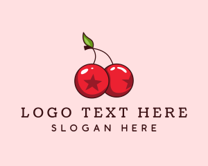 Naughty - Erotic Cherry Boobs logo design