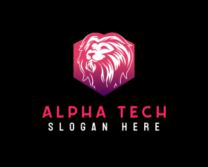 Alpha Lion Safari logo design