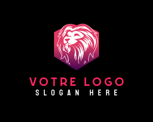 Carnivore - Alpha Lion Safari logo design
