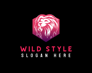 Alpha Lion Safari logo design