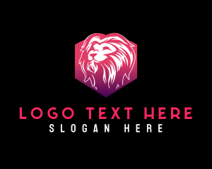 Hunter - Alpha Lion Safari logo design