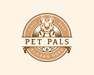 Pet Dog Puppy logo design