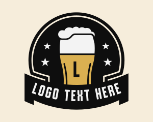 Pub - Beer Pub Pilsner logo design