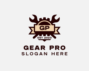 Gear - Wrench Gear Automotive logo design