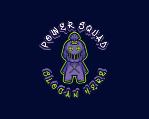 Squad - Voodoo Doll Gaming logo design