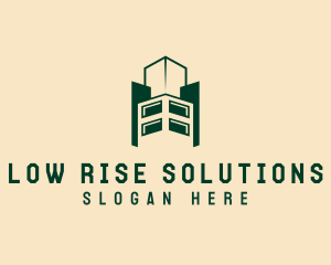 Construction Building Realty logo design