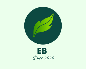 Herbal - Green Organic Leaf logo design