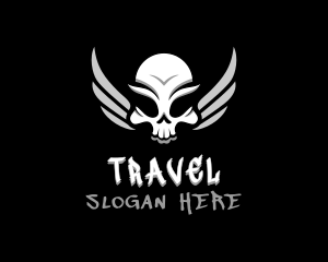 Halloween Skull Esports  Logo
