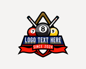 Cornhole Board - Billiards Championship League logo design