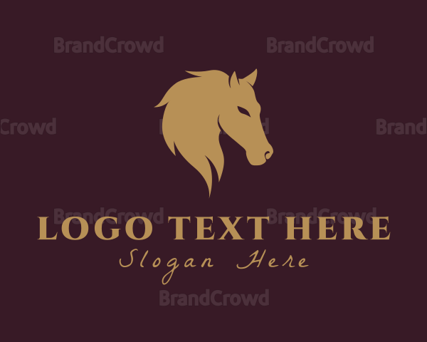 Wild Equine Horse Logo