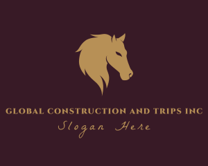 Pony - Wild Equine Horse logo design