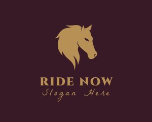 Wild Equine Horse logo design