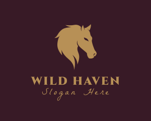 Wild Equine Horse logo design