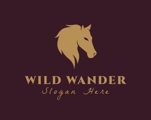 Wild Equine Horse logo design