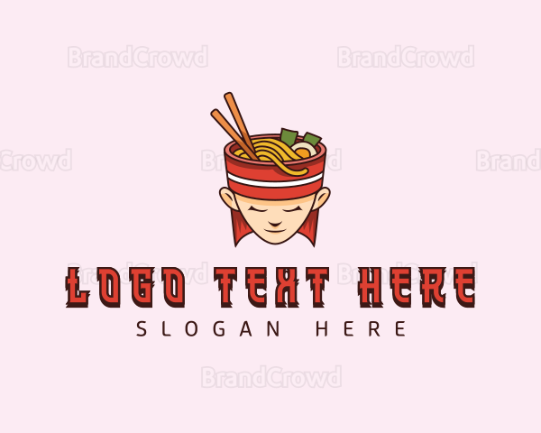 Chef Noodle Restaurant Logo