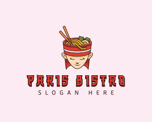 Chef Noodle Restaurant logo design