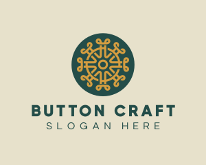 Pattern Design Craft Circle logo design