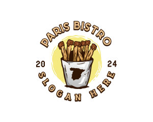 Fried Churros Spain logo design