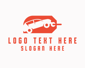 Price Tag - Automotive Car Price Tag logo design