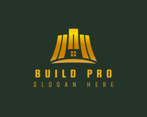 City  Building Construction logo design