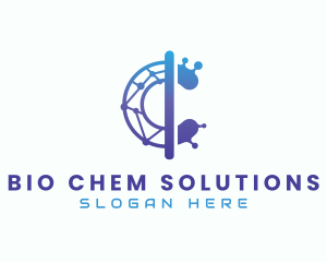 Biochemical - Medical Technology Letter C logo design