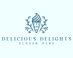 Delicious Ornamental Sorbet logo design