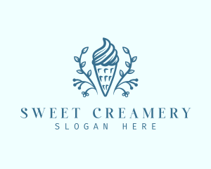 Delicious Ornamental Sorbet logo design